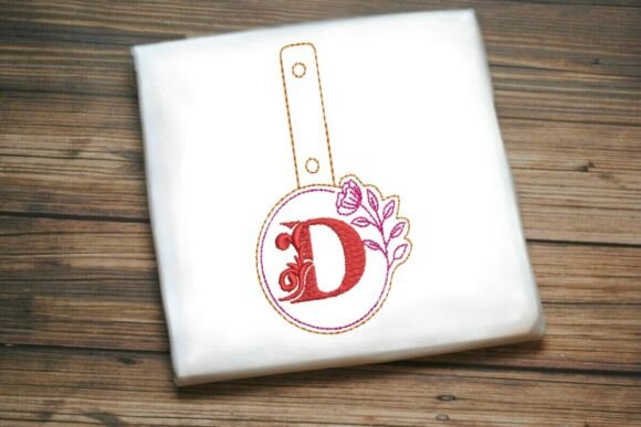 Floral Monogram Keychain D ITH Review