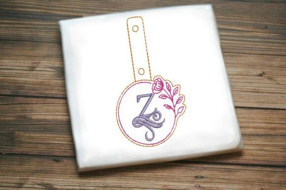 Floral Monogram Keychain Z ITH Review