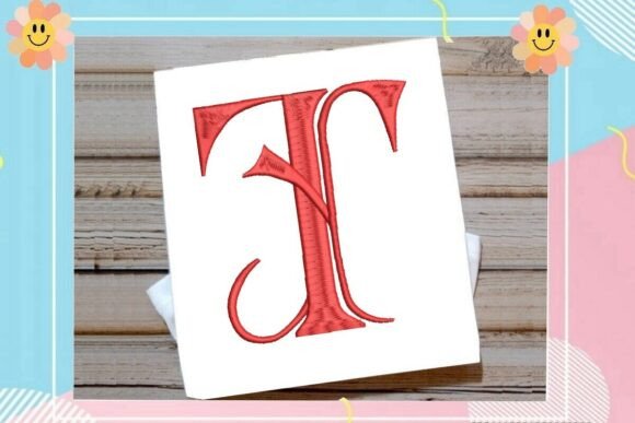 Initial T Elegant Vintage Monogram: A Designer's Review
