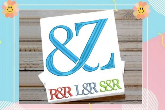 Interlocking Ampersand Letter Z Monogram