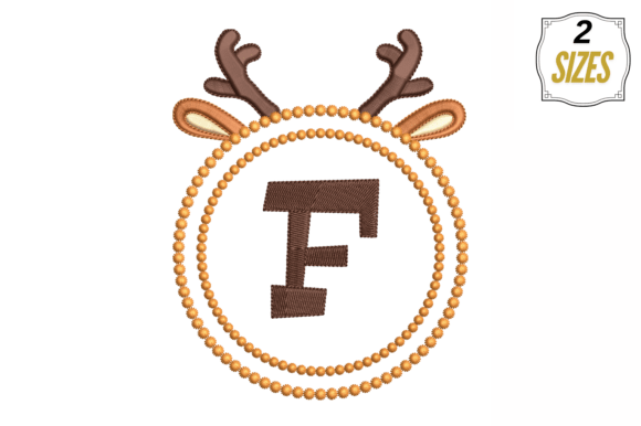 Letter F in Cute Frame: A Seasonal Embroidery Review