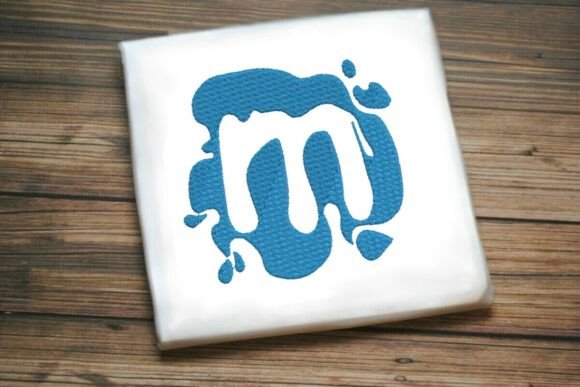 Paint Splash Monogram m: A Designer's Review for Personalized Gifts