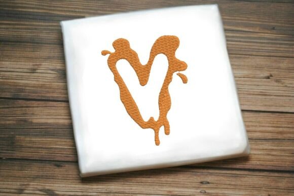 Paint Splash Monogram v for Seasonal Holiday Creations